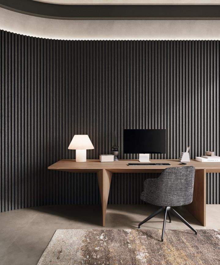 Un revêtement mural unique et posé avec soin !