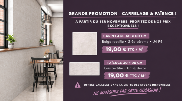 Pop up carrelage